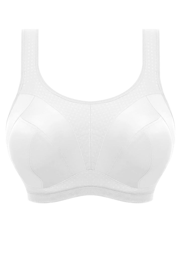 Dynamic Wire Free Sports Bra - White