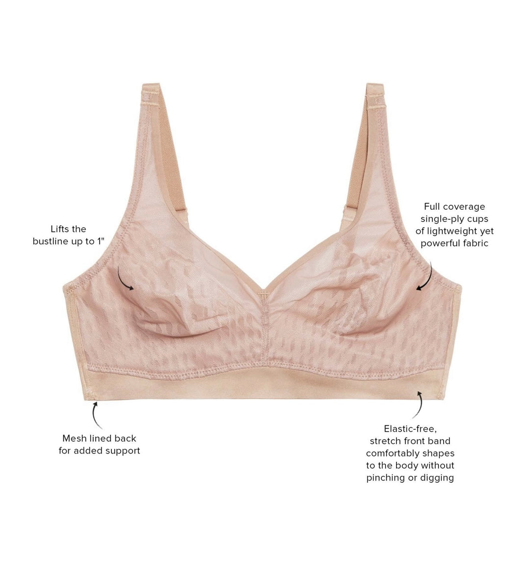 Elevated Allure Wire Free Bra