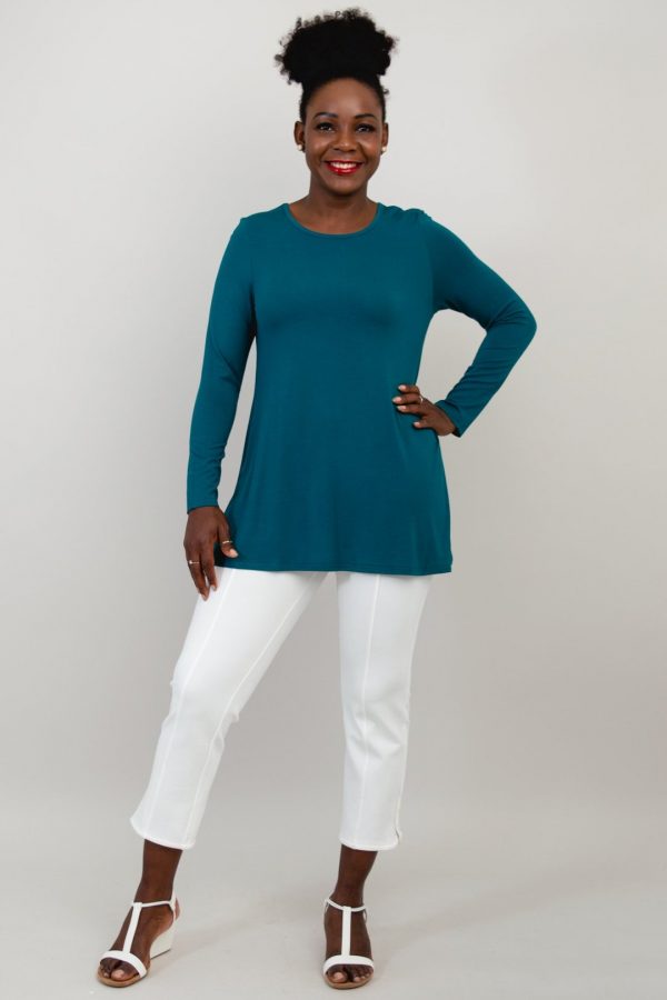 Lovely Bamboo / Modal Tunic - Teal