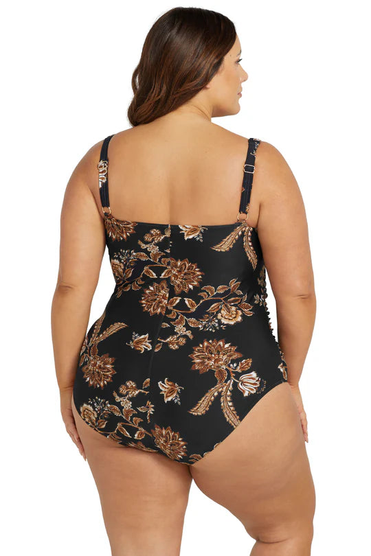 Chantique Raphael E / F Cup Underwire One Piece Swimsuit
