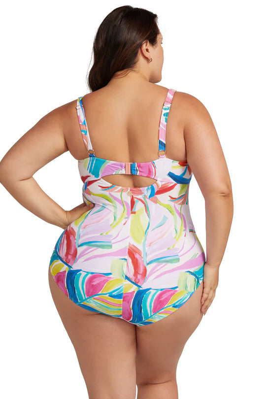 Neo Folia Cezanne D / DD Cup Underwire One Piece Swimsuit