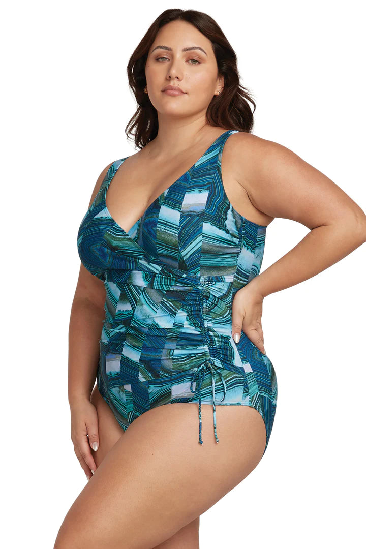 Chalcedony Rembrant Multi Cup One Piece Swimsuit
