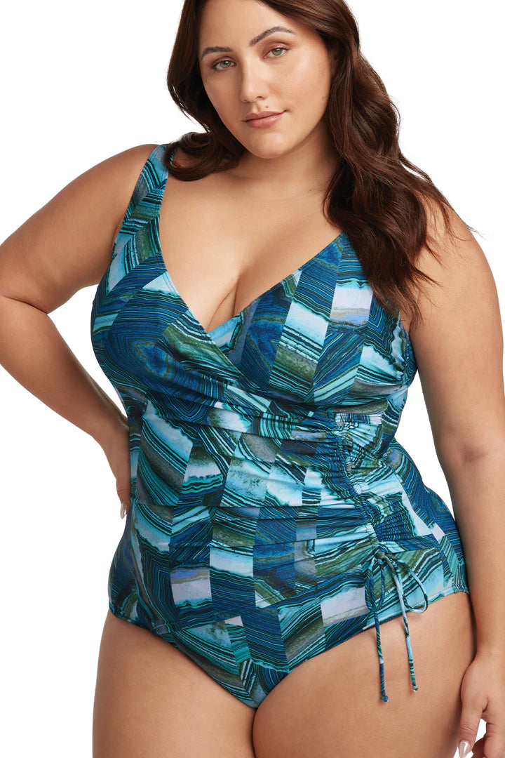 Chalcedony Rembrant Multi Cup One Piece Swimsuit