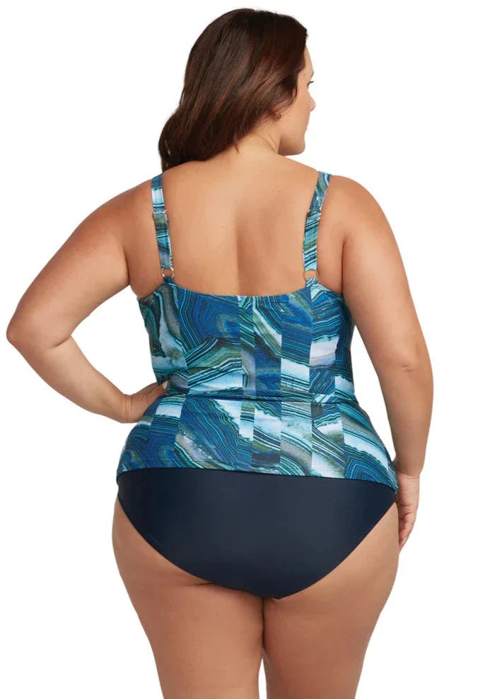Chalcedonay Gericault Tankini Top - Size 16