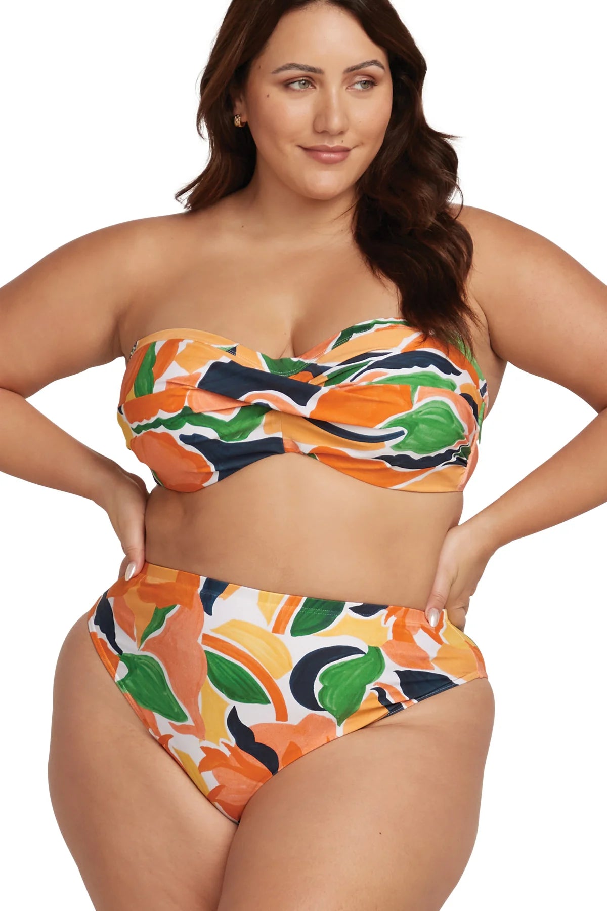 De L Hortus Botticelli Bandeau Bikini Top Sheer Essentials Lingerie Swimwear