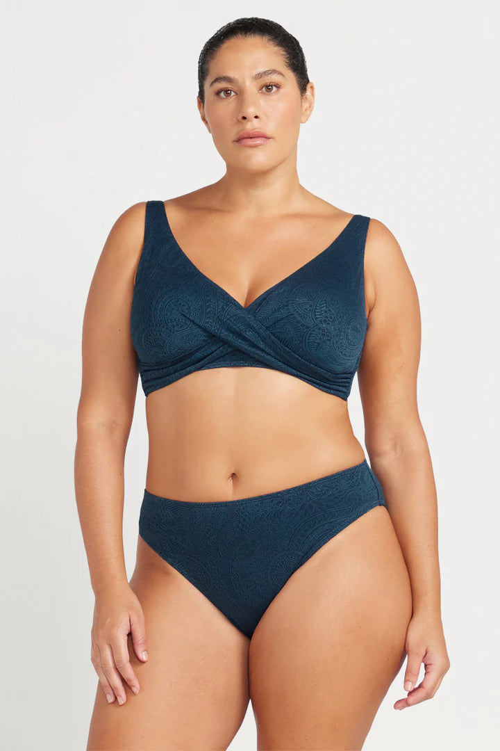 La Traviata Delacroix Multi Cup Bikini Top - Navy