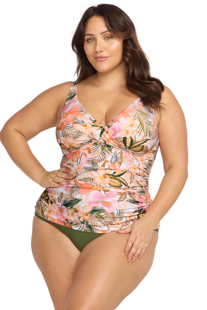 Ti'Tania Delacroix Multi Cup Tankini Top - Sze 20