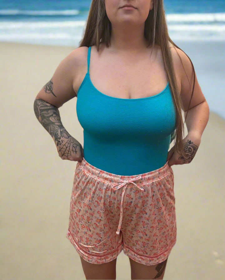 Ditsy Floral Beach Shorts