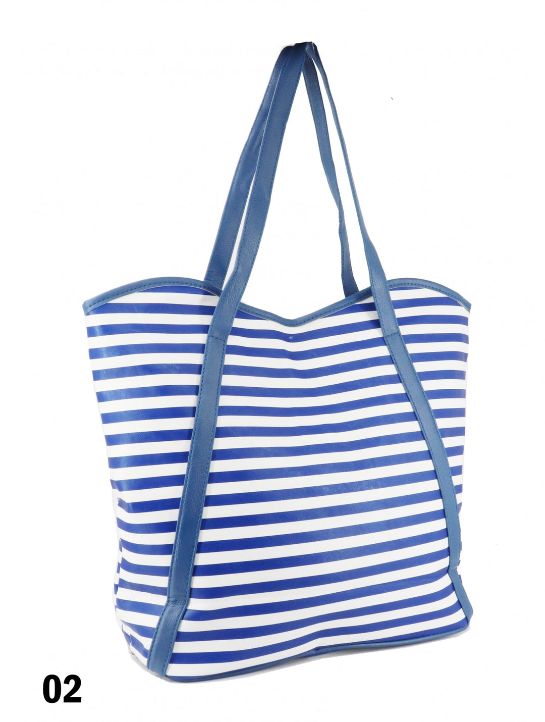 Waterproof Striped Print Tote Bag