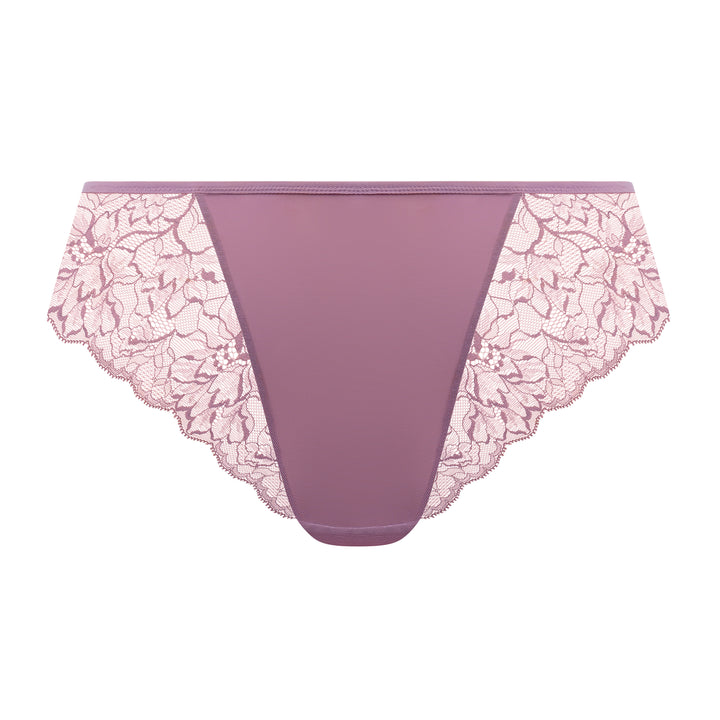 Elomi Brianna Thong Panty - Heather - Sheer Essentials Lingerie & Swimwear