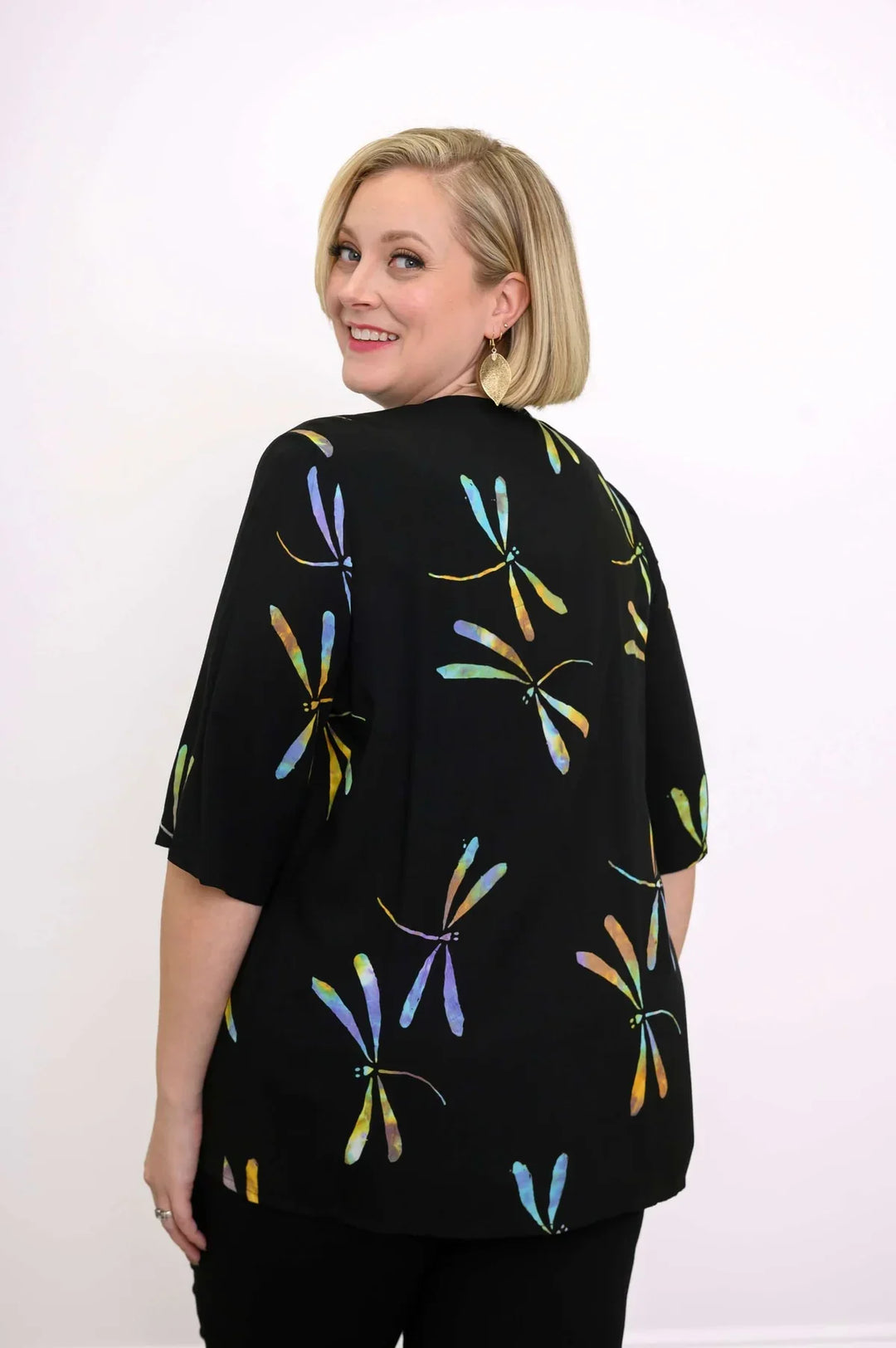Toucan Abalone Dragonfly Jacket