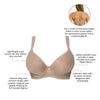 Bliss Seamless Spacer T-shirt Bra - Warm Sand
