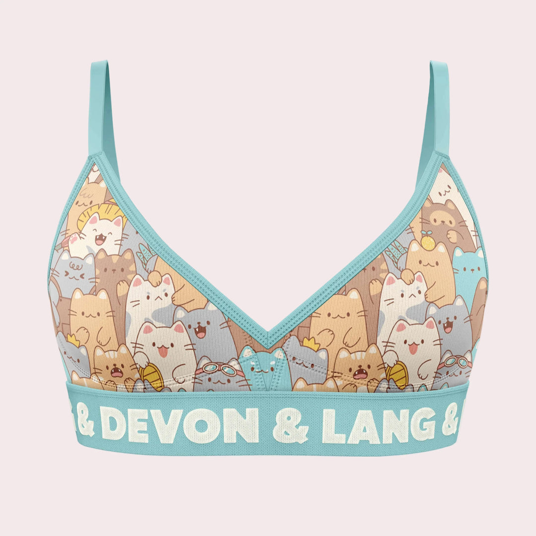 Bria Bralette - Cat Stack