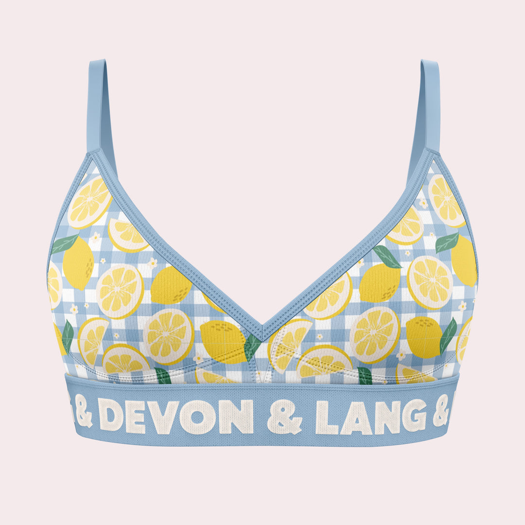 Bria Bralette - Lemon Squeezy