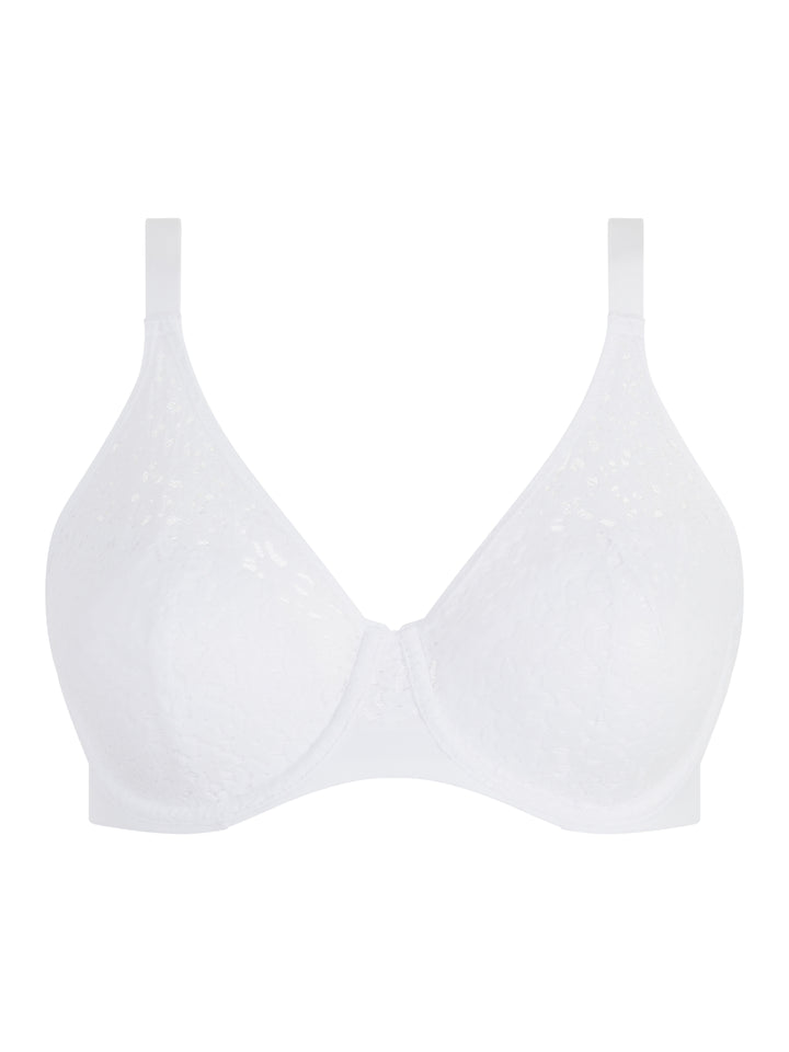 Chantelle Norah Molded Underwire Bra - White - Sheer Essentials Lingerie & Swimwear