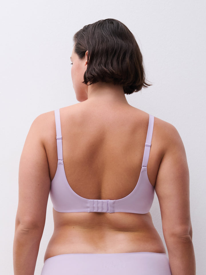 Chantelle Norah Molded Underwire Bra - Mauve - Sheer Essentials Lingerie & Swimwear