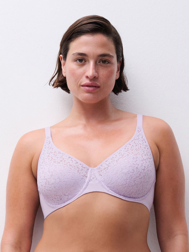 Chantelle Norah Molded Underwire Bra - Mauve - Sheer Essentials Lingerie & Swimwear