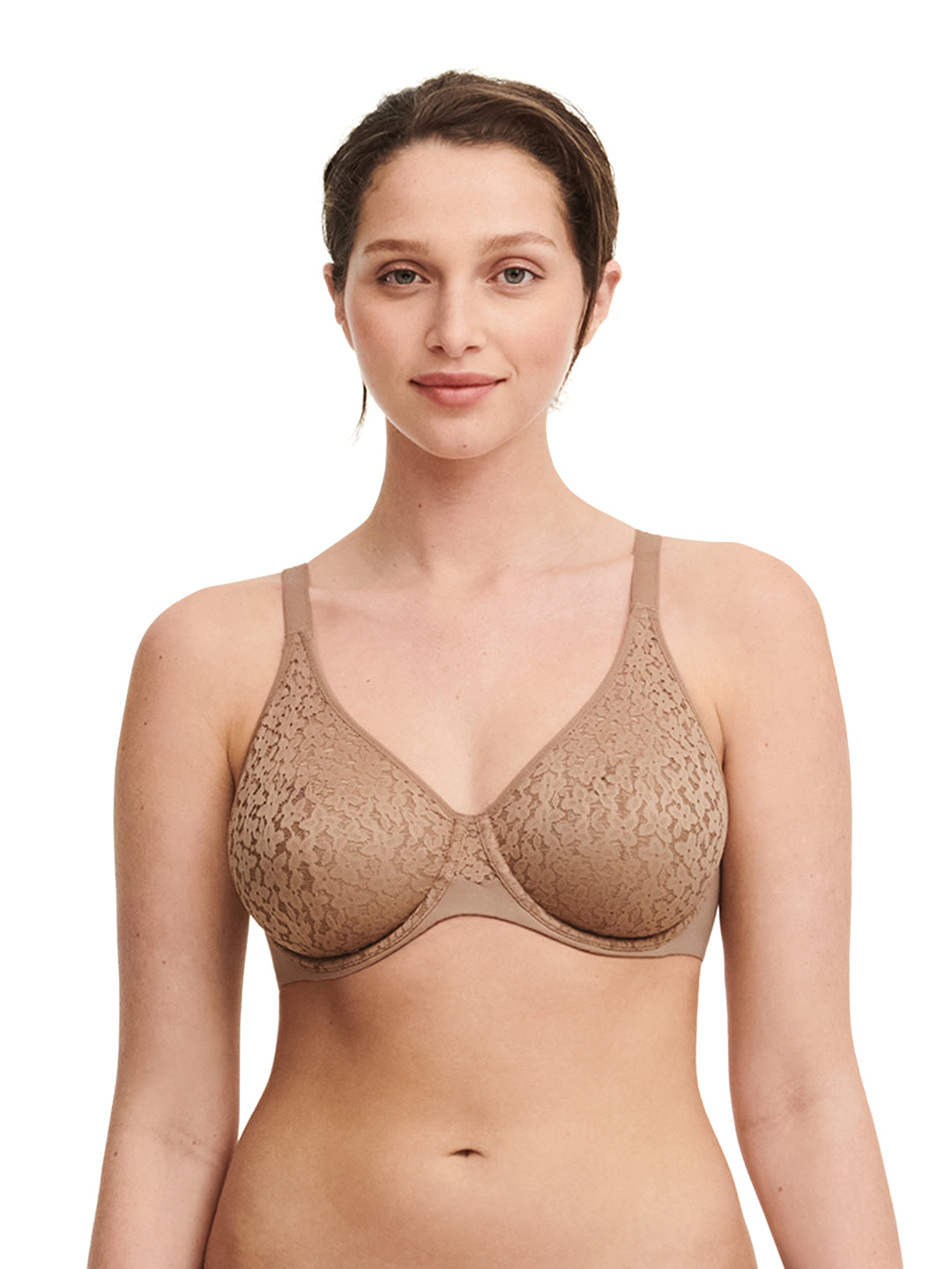 Chantelle Norah Molded Underwire Bra- Coffee Latte