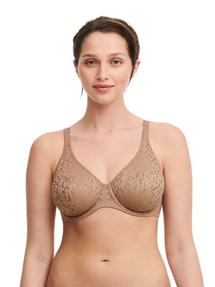 Chantelle Norah Molded Underwire Bra- Coffee Latte