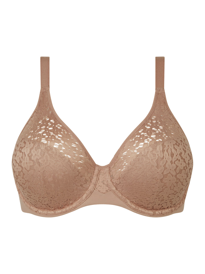 Chantelle Norah Molded Underwire Bra- Coffee Latte