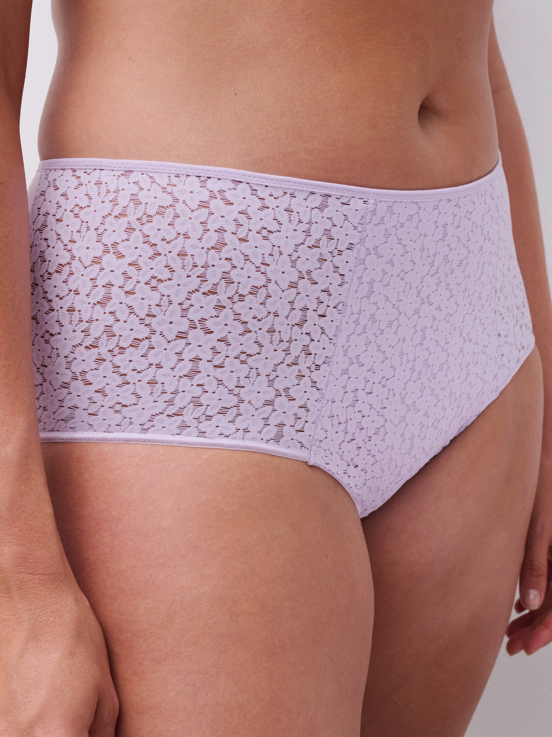 Norah High Waist Brief - Mauve - Sheer Essentials Lingerie & Swimwear
