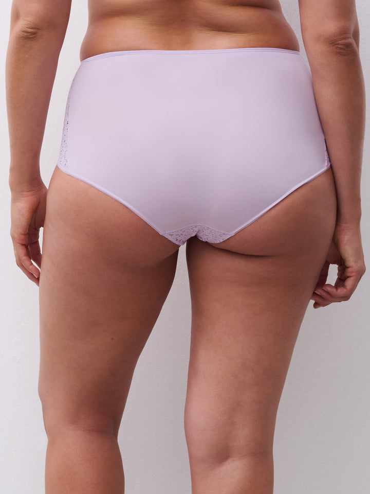Norah High Waist Brief - Mauve - Sheer Essentials Lingerie & Swimwear