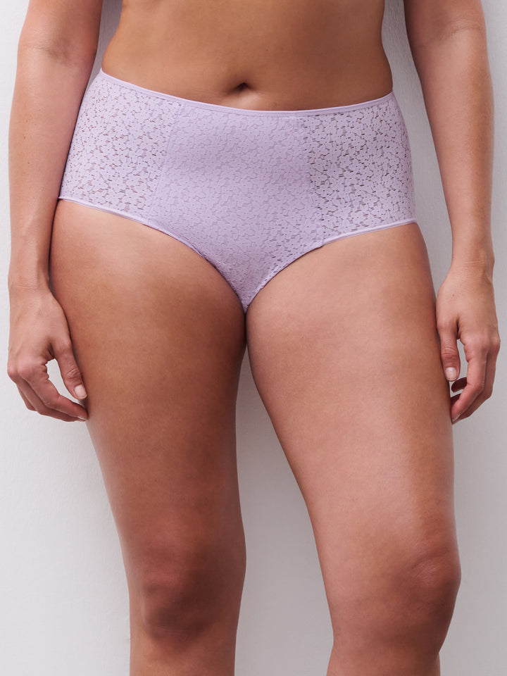Norah High Waist Brief - Mauve - Sheer Essentials Lingerie & Swimwear