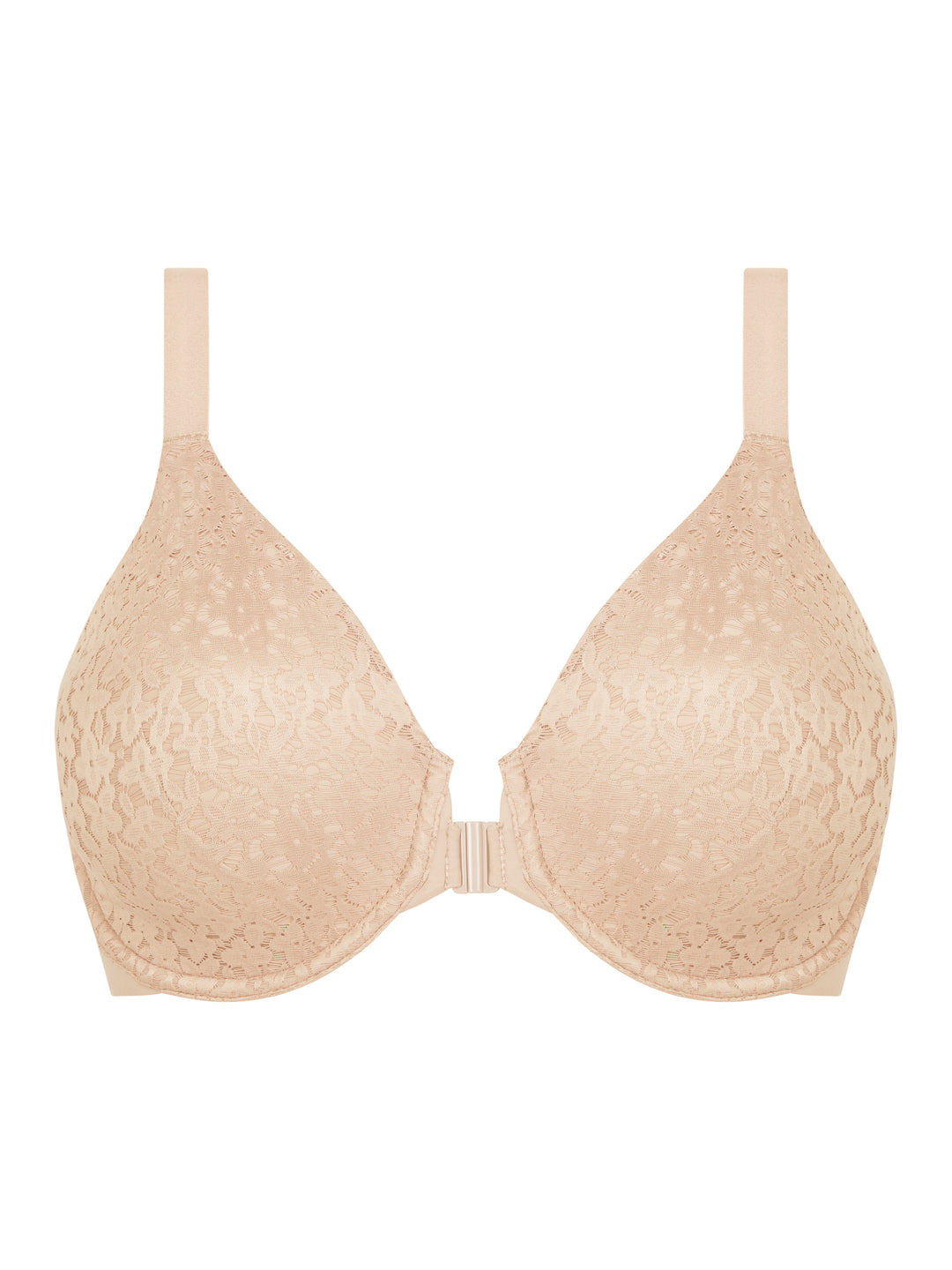 Norah Comfort Front Closure Bra - Nude Blush