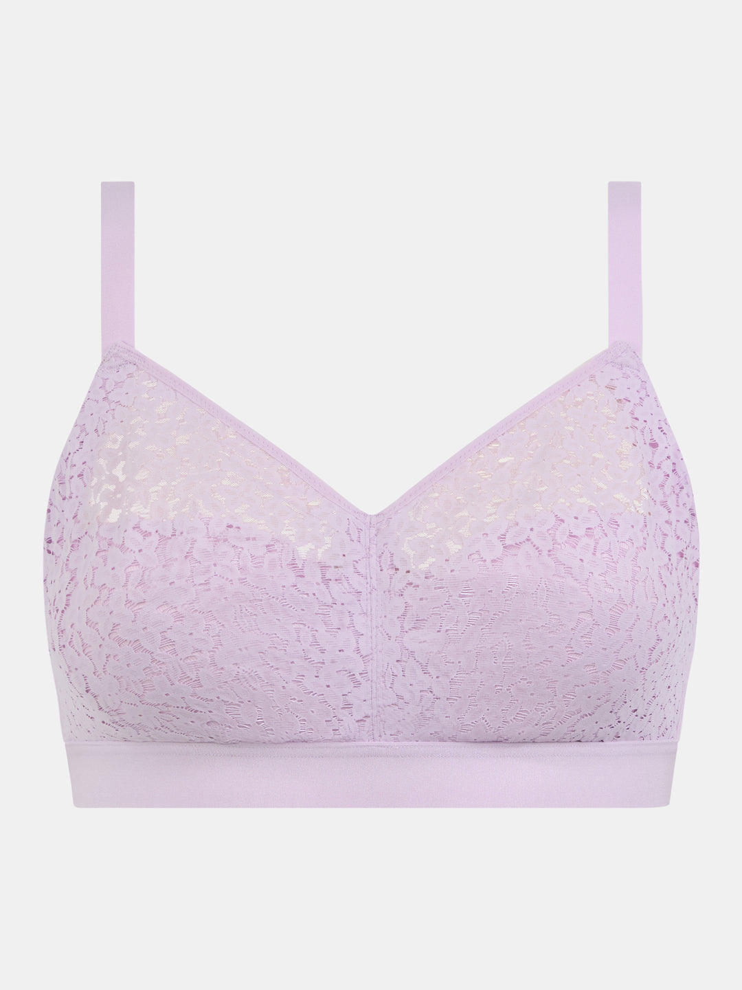 Chantelle Norah Supportive Wire Free Bra - Mauve - Sheer Essentials Lingerie & Swimwear