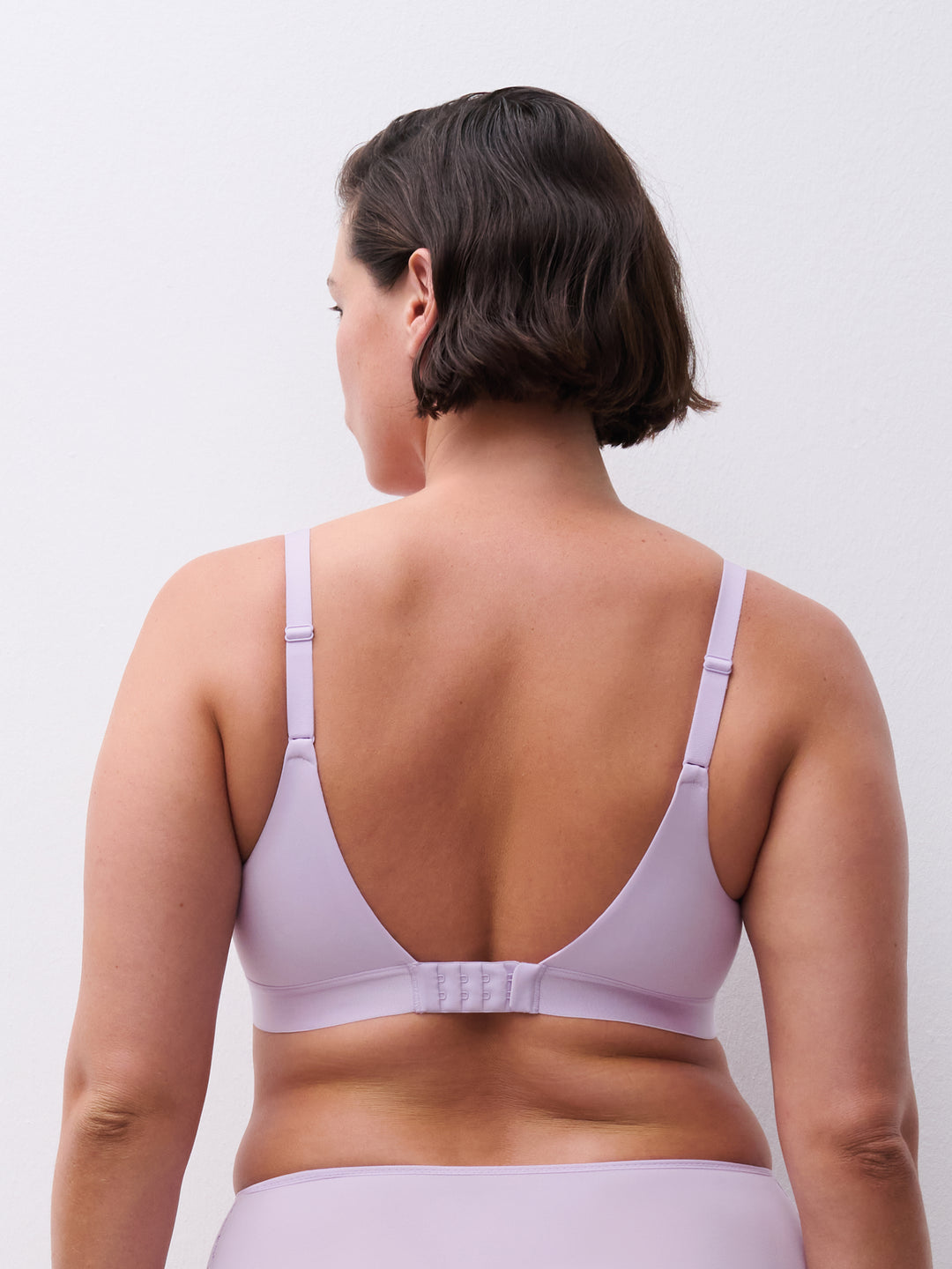 Chantelle Norah Supportive Wire Free Bra - Mauve - Sheer Essentials Lingerie & Swimwear