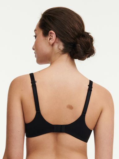 Norah Chic Plunge T-Shirt Bra  - Black