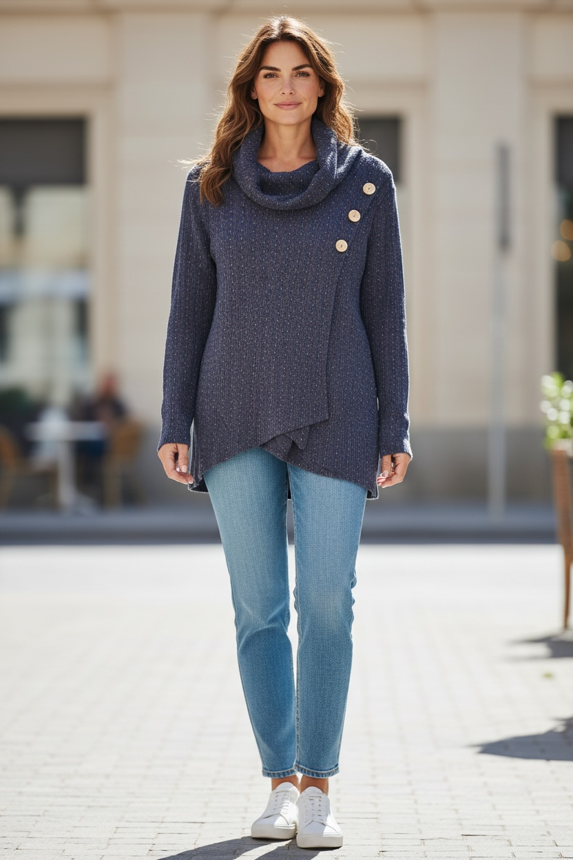 Cowl Neck Tunic