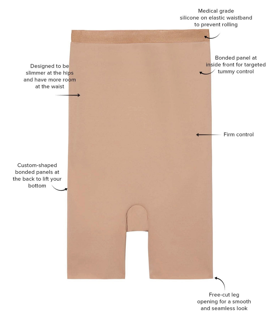 Shape Revelation Straight Hi-Waist Thigh Shaper