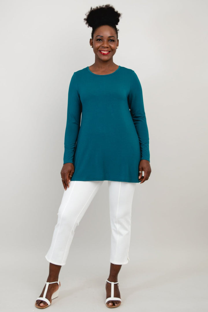 Lovely Bamboo / Modal Tunic - Teal