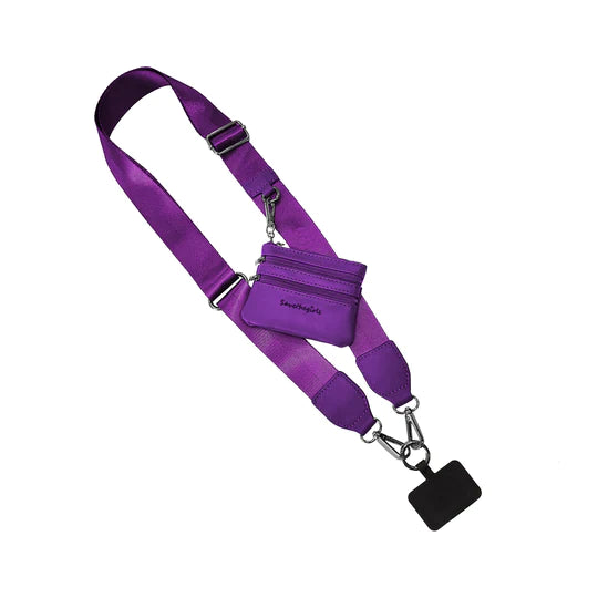 Clip & Go Phone Strap & Pouch - Solid
