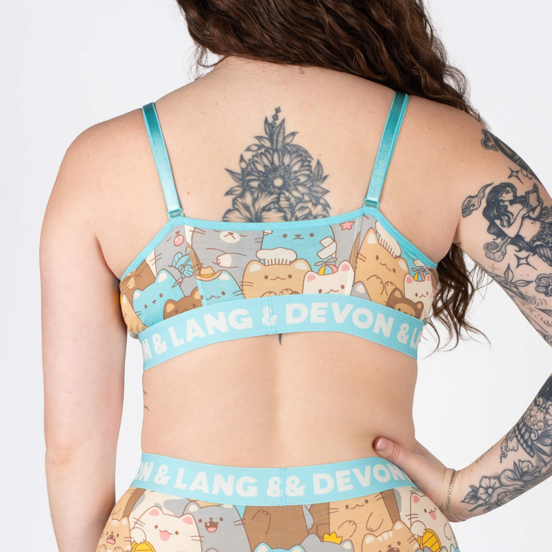 Bria Bralette - Cat Stack