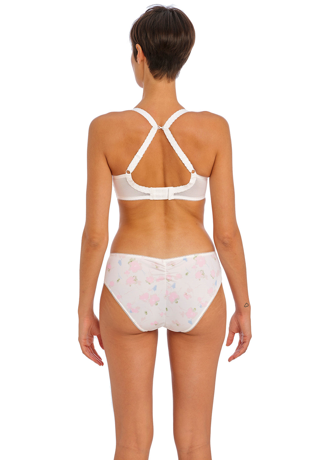Freya Daydreaming Plunge Bra - Flora White