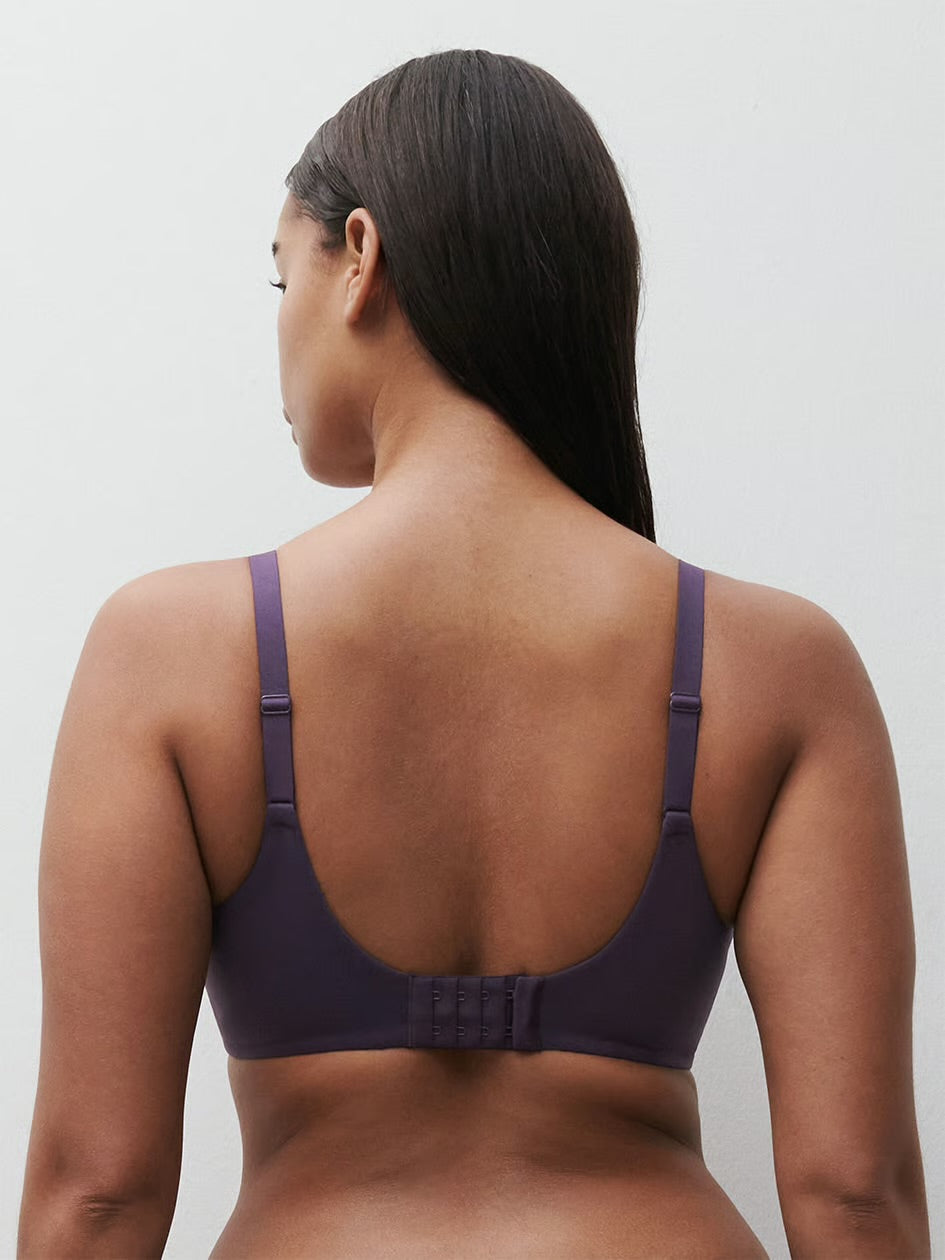 Chantelle Norah Molded Underwire Bra - Fatal Violet