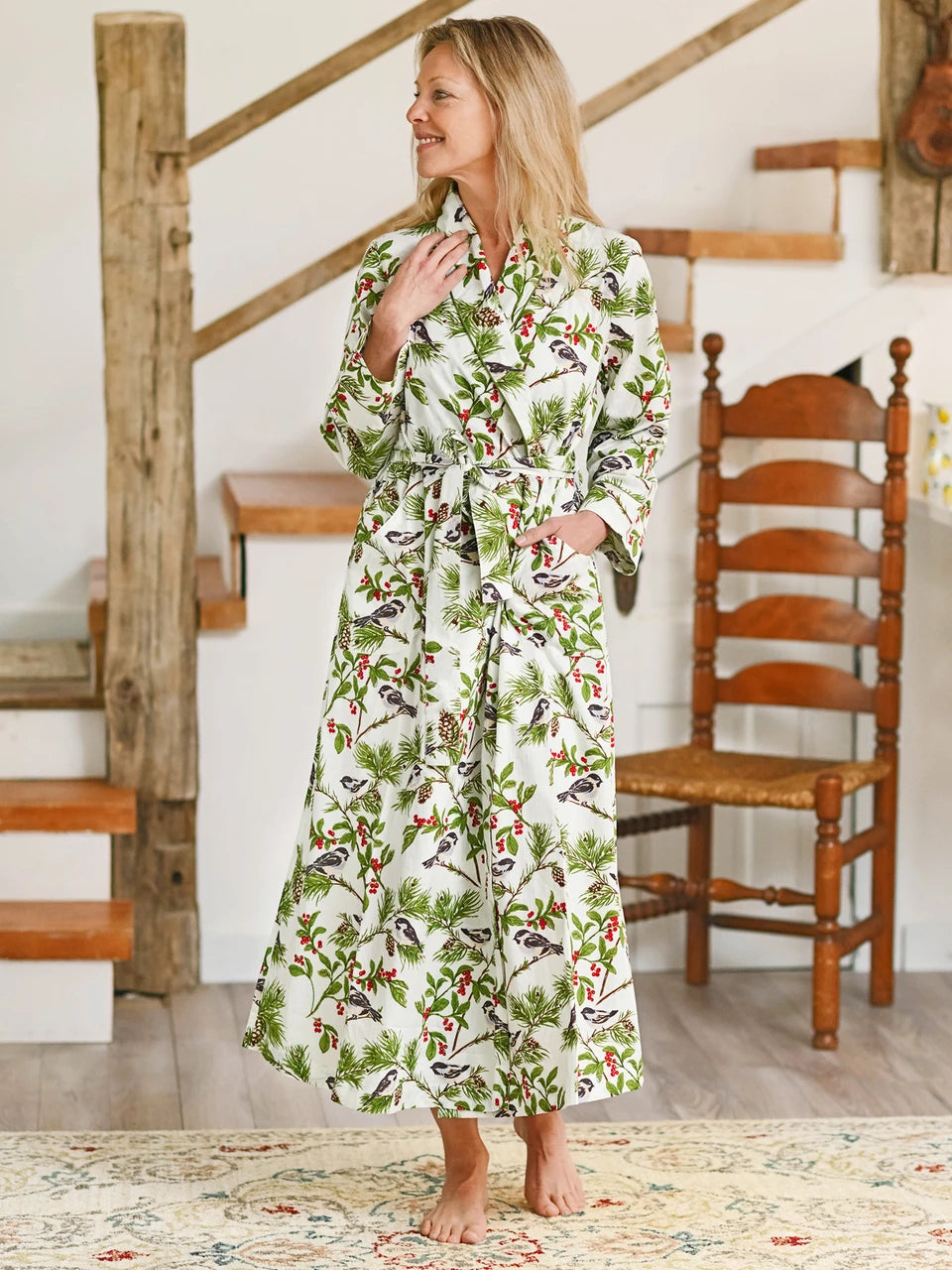 April Cornell Chickadee Dressing Gown (ROBE)