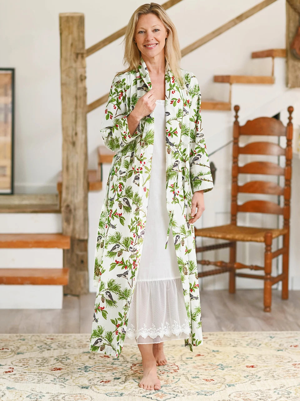 April Cornell Chickadee Dressing Gown (ROBE)