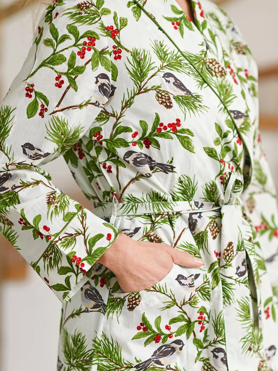 April Cornell Chickadee Dressing Gown (ROBE)