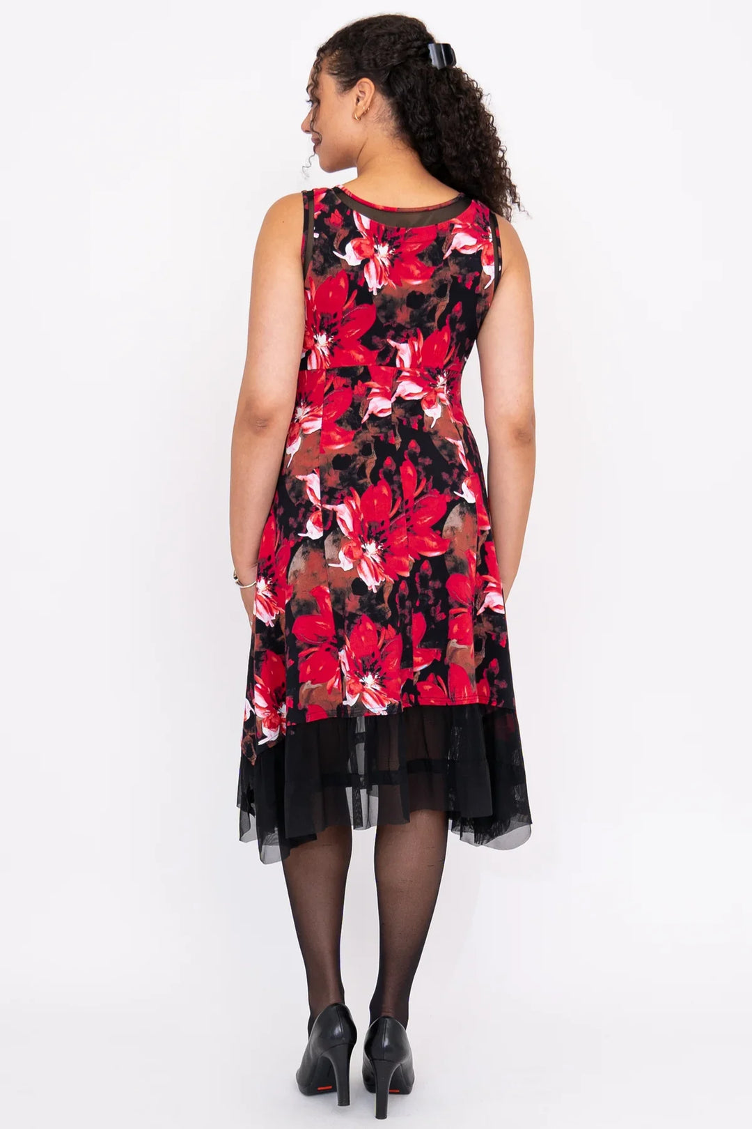 Danube Bamboo Dress - Poinsetta