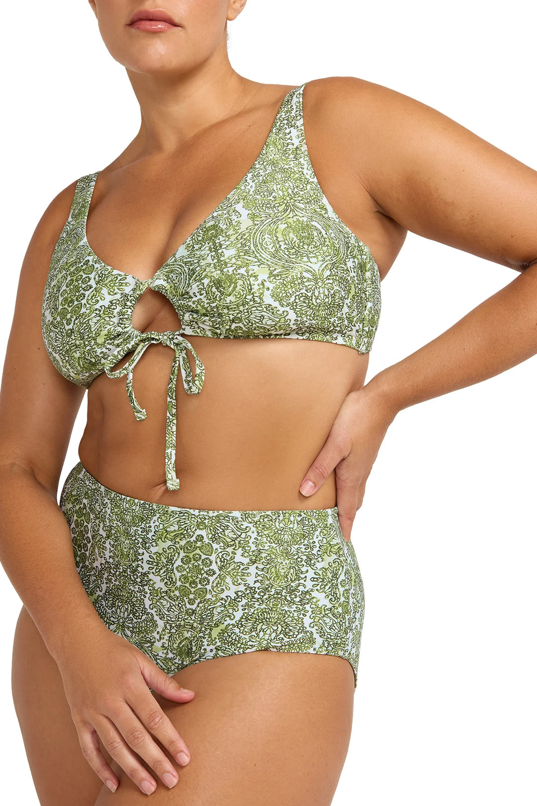 Mudlahara Reversible High Waist Swim Bottom