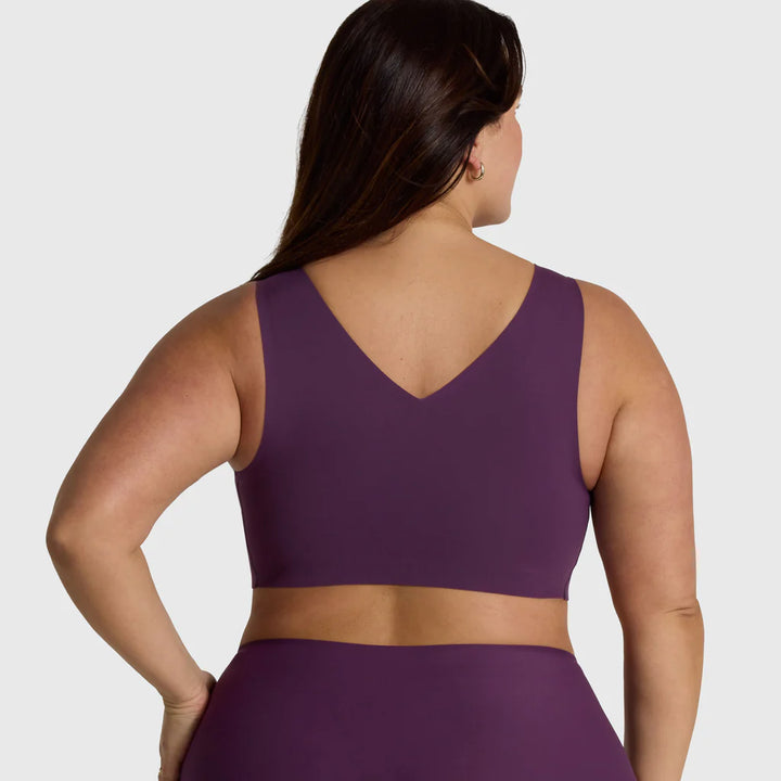 Evelyn & Bobbie Defy Bra - Padded - Plum
