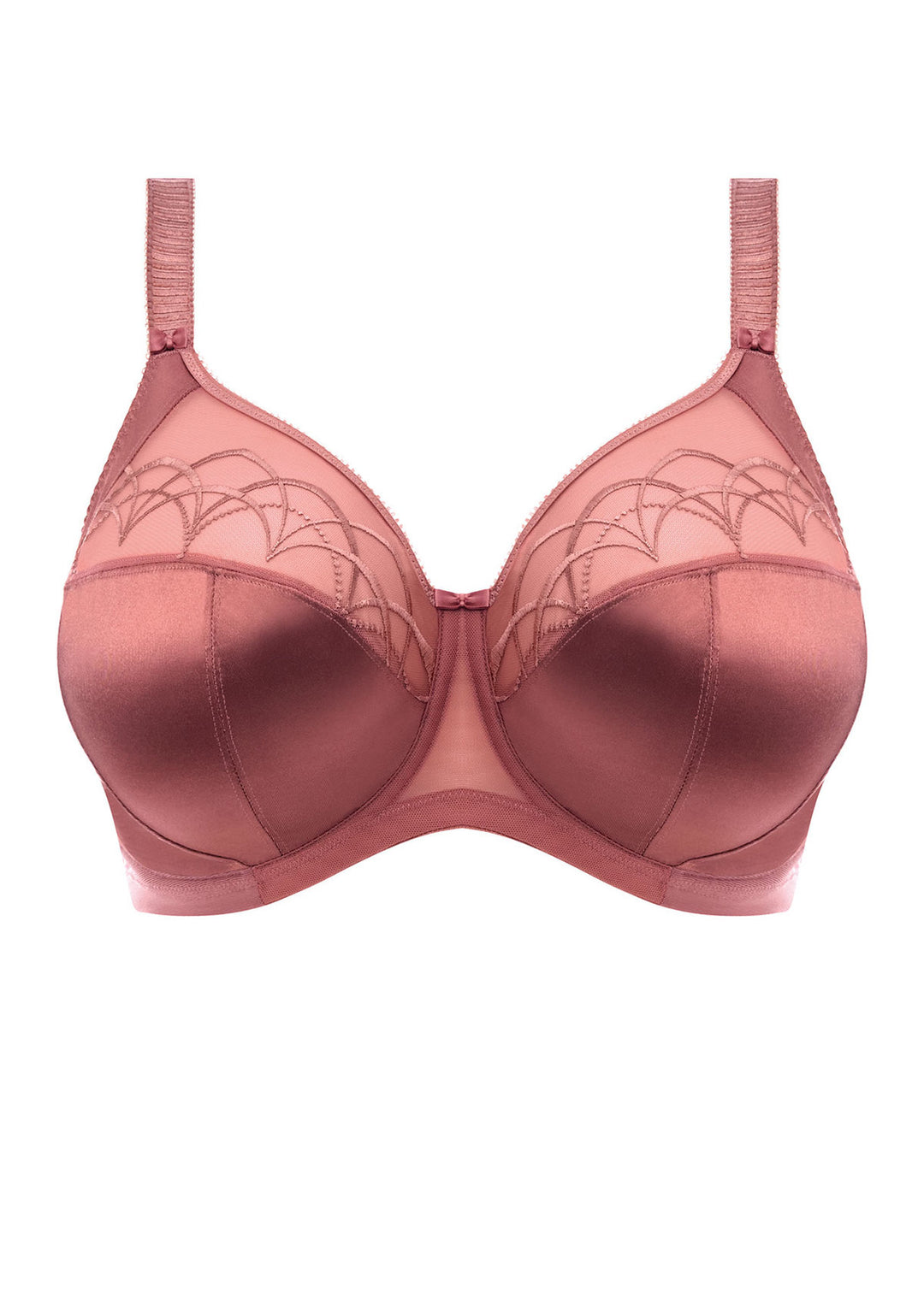 Elomi Cate Banded Underwire Bra - Rosewood