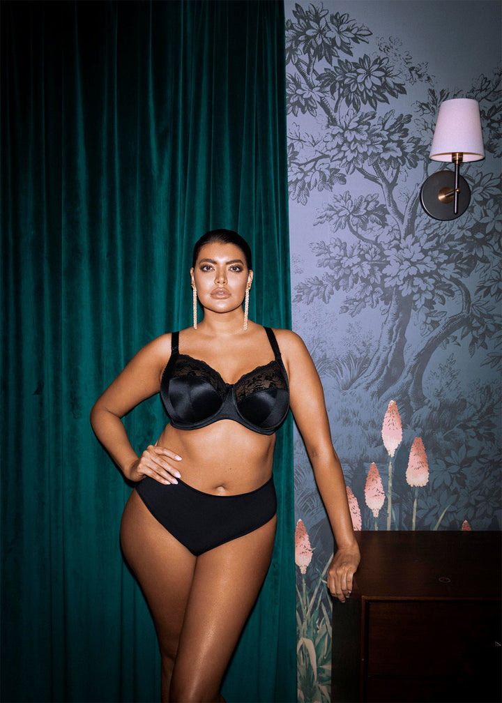 Elomi Smooth Full Brief - Black
