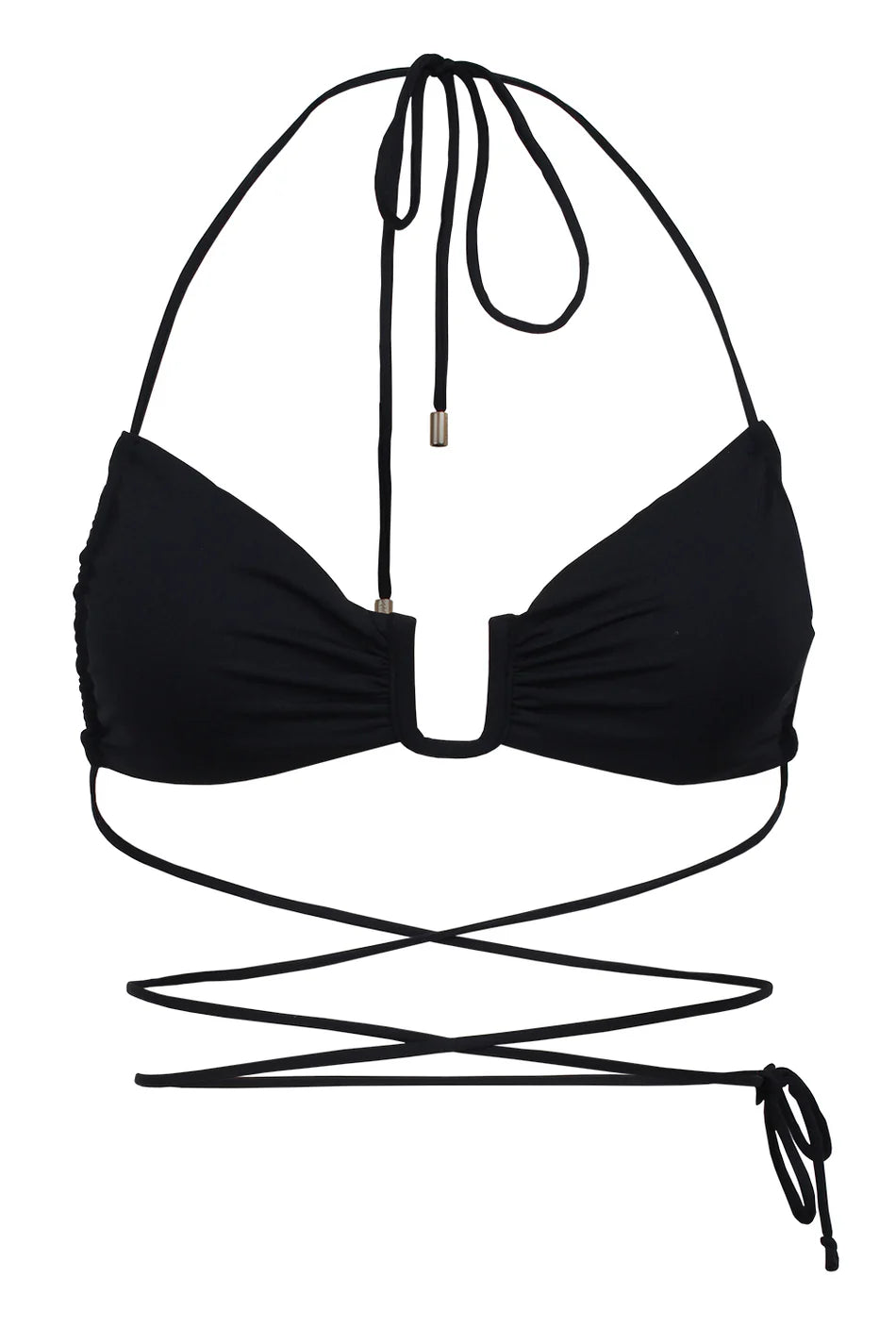 Top Triangle Halter Adjustable W/ U Wire - Size Medium