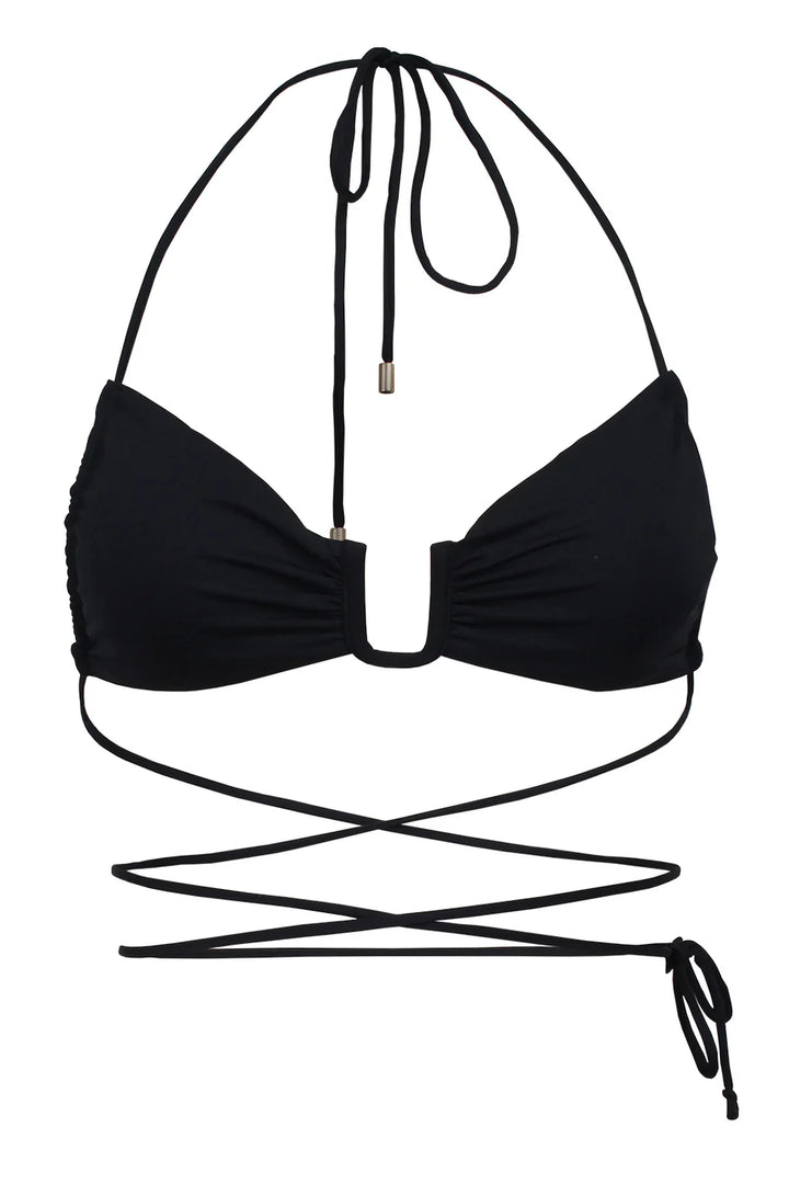Top Triangle Halter Adjustable W/ U Wire - Size Medium
