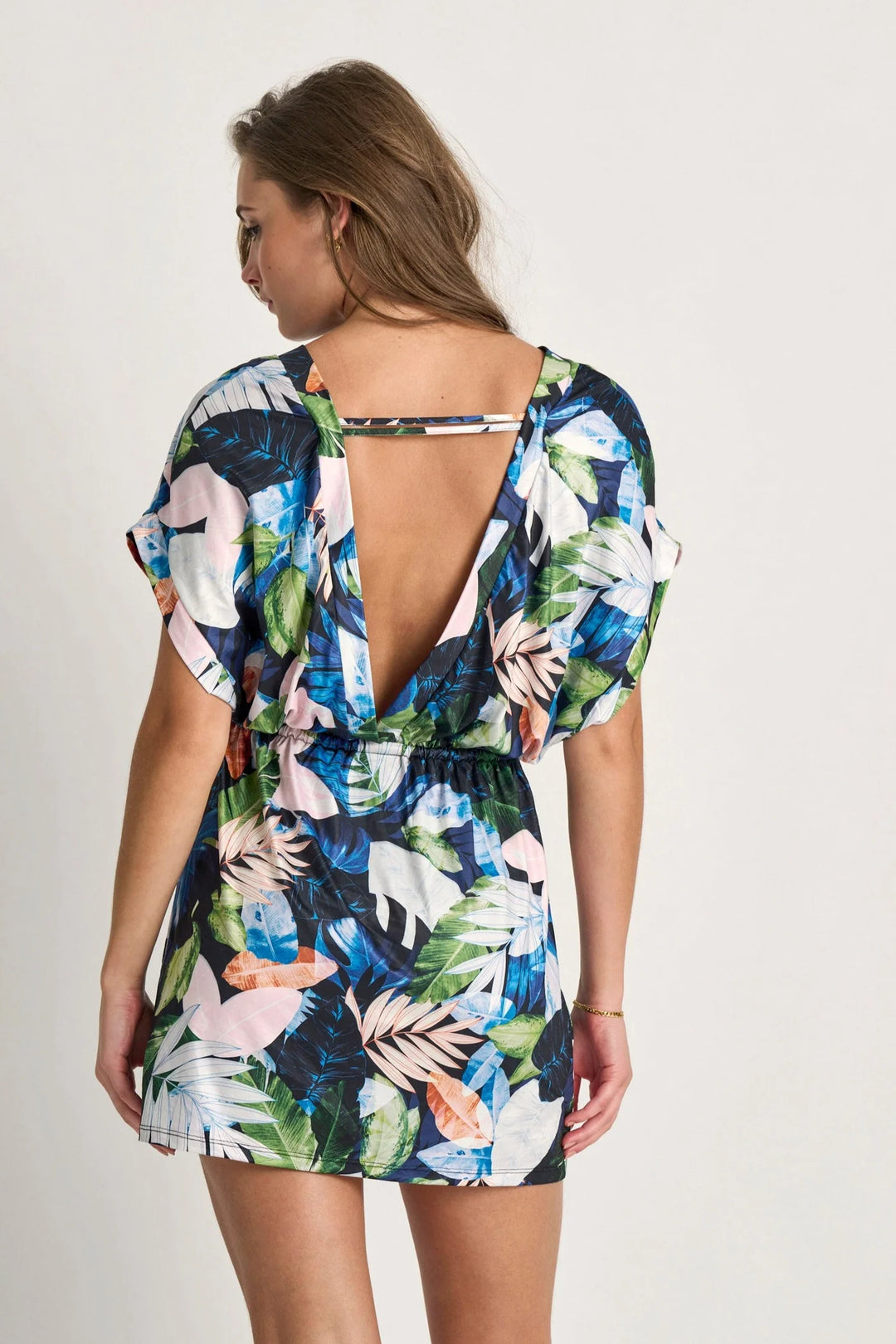 Black Rainforest Cover-Up Tunic