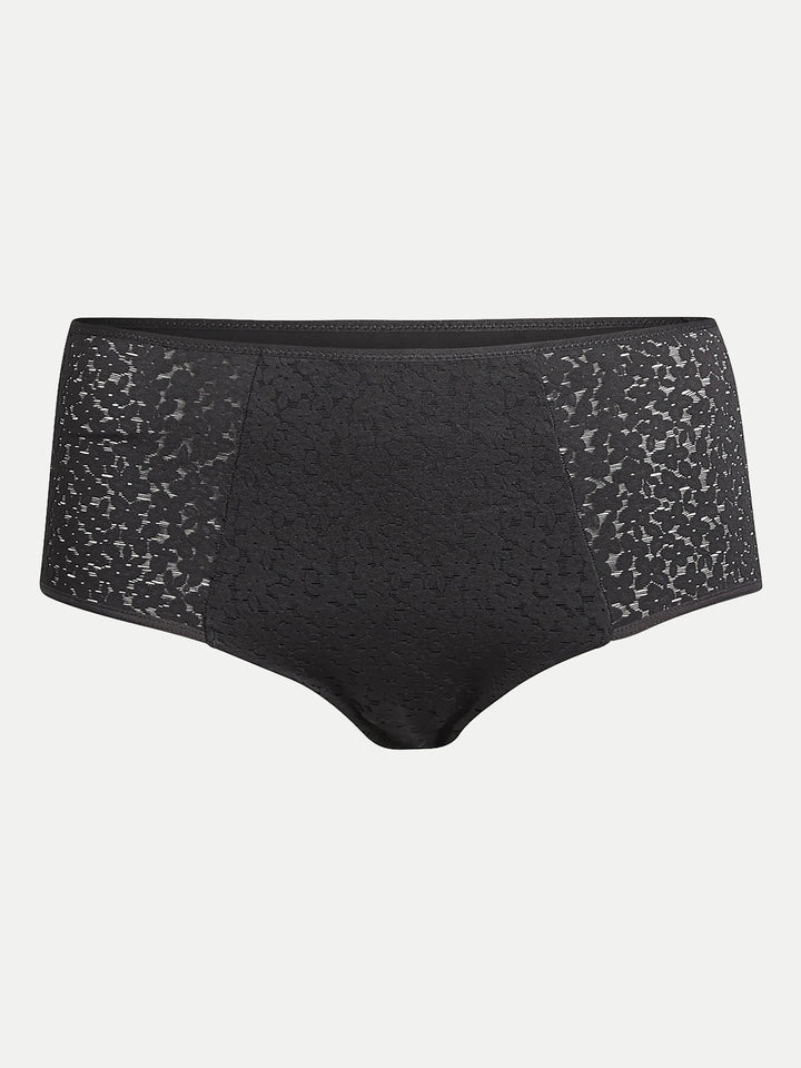 Norah High Waist Brief - Black